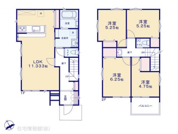 新築戸建 千葉県柏市花野井 千代田常磐線北柏駅 2,990万円