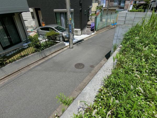 柏市南増尾2丁目　建築条件無し売地 現地土地写真