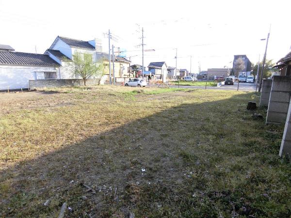 我孫子市布佐　建築条件無し売地 現地土地写真