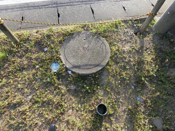 我孫子市布佐　建築条件無し売地 現地土地写真