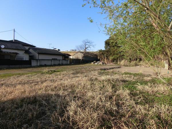 我孫子市布佐　建築条件無し売地 現地土地写真