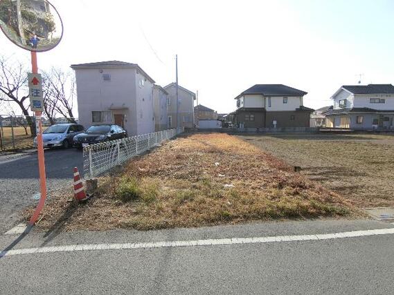 久喜市菖蒲町菖蒲　建築条件無し売地 現地土地写真