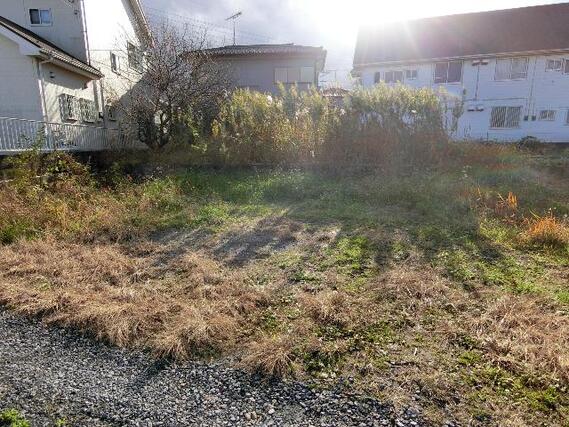 加須市馬内　建築条件無し売地 現地土地写真