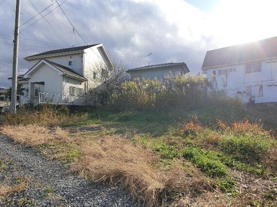 加須市馬内　建築条件無し売地 現地土地写真