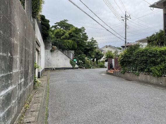 佐倉市藤治台　建築条件無し売地 現地土地写真