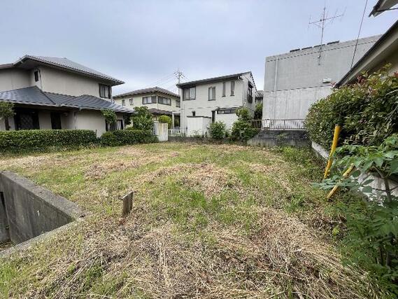 佐倉市藤治台　建築条件無し売地 現地土地写真