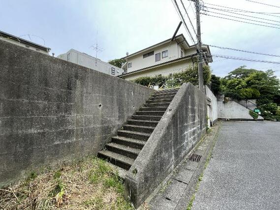佐倉市藤治台　建築条件無し売地 現地土地写真