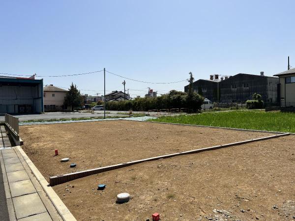 土浦市真鍋2丁目　売地　No.4 現地土地写真