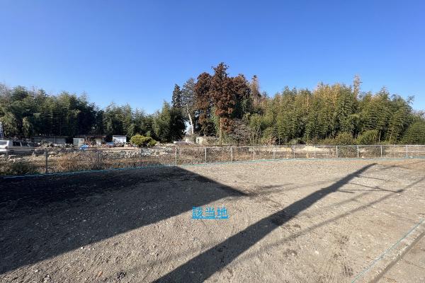 宇都宮市さつき3丁目　建築条件無し売地 現地土地写真
