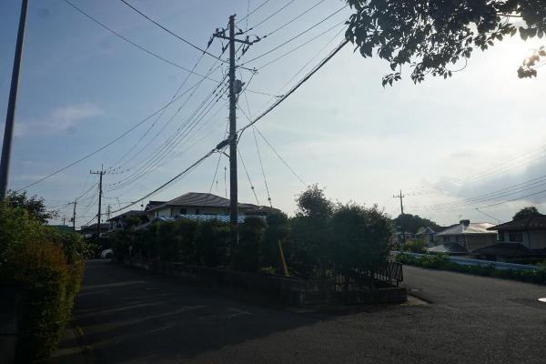 宇都宮市下岡本町　建築条件無し売地 現地土地写真