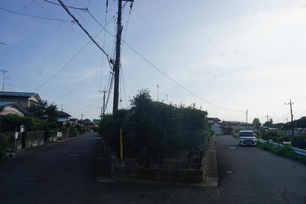宇都宮市下岡本町　建築条件無し売地 現地土地写真