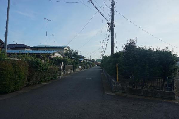 宇都宮市下岡本町　建築条件無し売地 現地土地写真