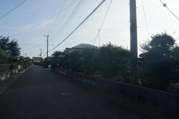 宇都宮市下岡本町　建築条件無し売地 現地土地写真