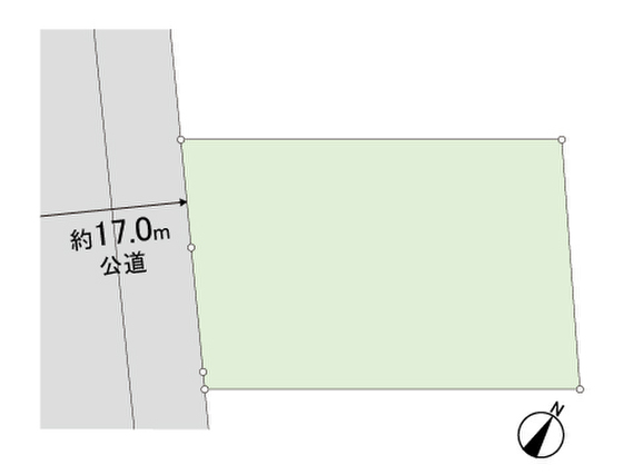 土地 群馬県伊勢崎市田中島町 JR両毛線伊勢崎駅 950万円
