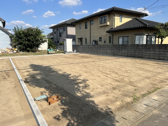 伊勢崎市田中島町　売地　No2 現地土地写真