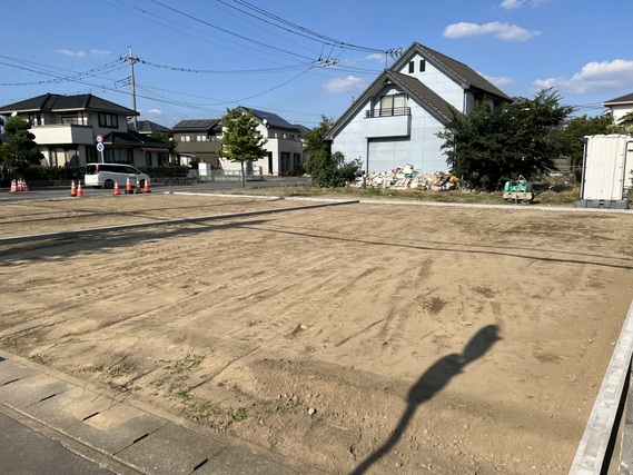 伊勢崎市田中島町　売地　No2 現地土地写真