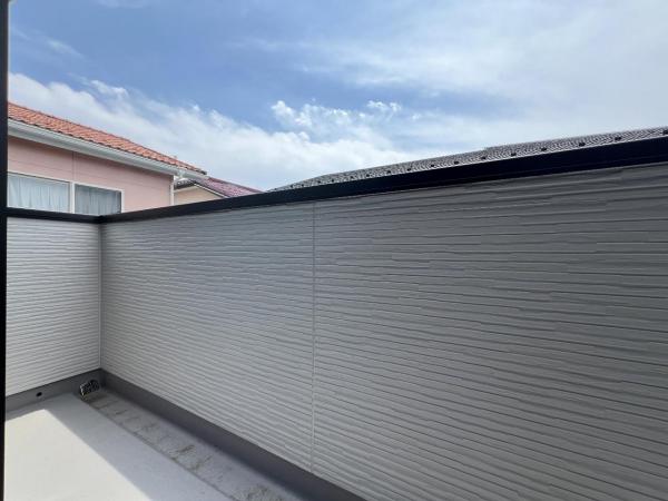 伊勢崎市寿町　新築　7号棟 バルコニー