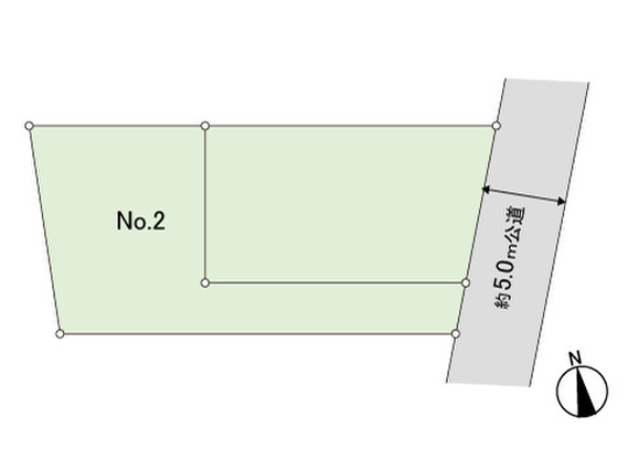 土地 群馬県伊勢崎市太田町 JR両毛線伊勢崎駅 650万円