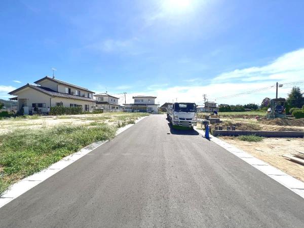 伊達市箱崎　売地　No.9 現地土地写真