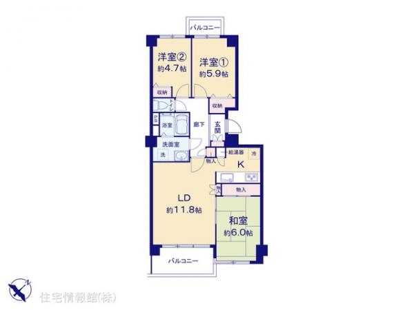 中古マンション 神奈川県横浜市青葉区藤が丘１丁目 東急田園都市線藤が丘駅 3,899万円