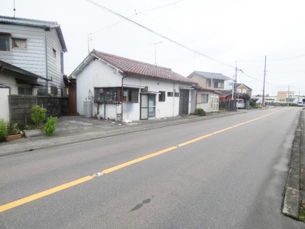 丹羽郡扶桑町高雄　建築条件無し売地 前面道路含む現地写真