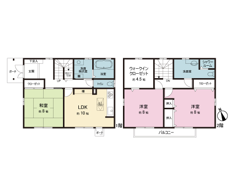 中古戸建 沼津市下河原町３丁目1-14 JR東海道本線（熱海〜米原）沼津駅 2,980万円