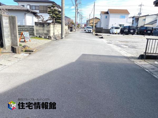 沼津市西間門　土地 前面道路含む現地写真