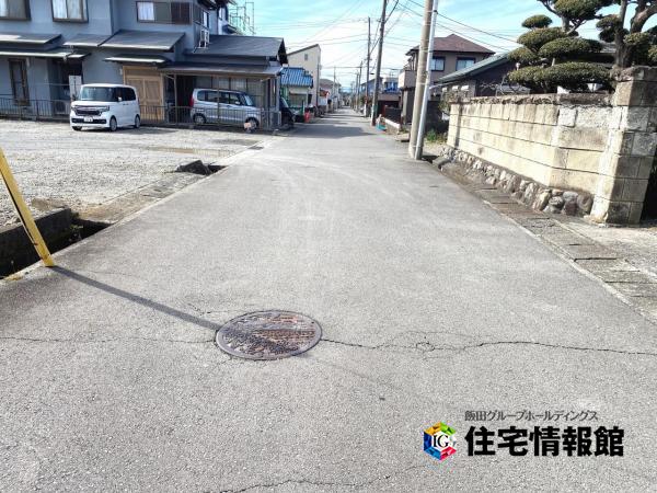沼津市西間門　土地 前面道路含む現地写真