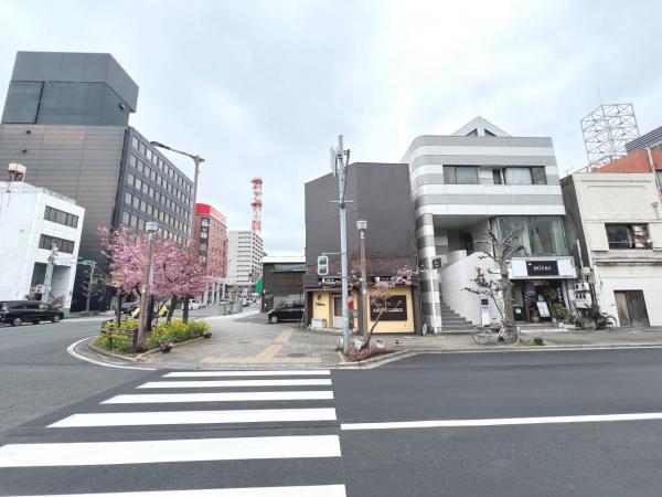 沼津市大手町４丁目　土地 前面道路含む現地写真