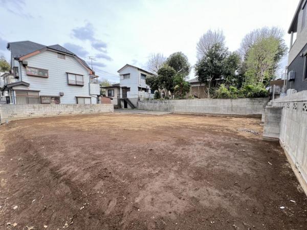 さいたま市緑区大字三室　建築条件なし売地 現地土地写真