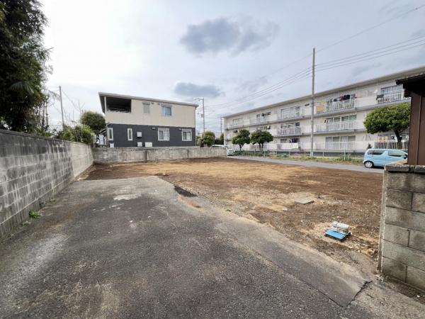 さいたま市緑区大字三室　建築条件なし売地 現地土地写真