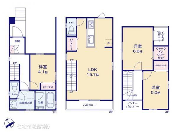 新築戸建 埼玉県川口市青木５丁目19-5 JR京浜東北線西川口駅 3,590万円