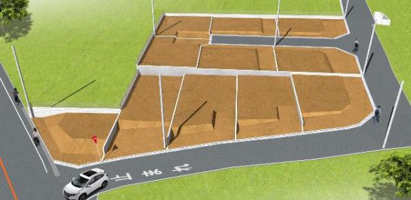 堺市中区土塔町 土地 全体区画図