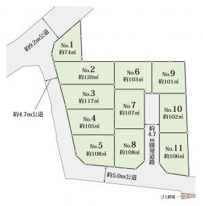 土地 堺市中区土塔町2157-3 泉北高速鉄道深井駅 24400000