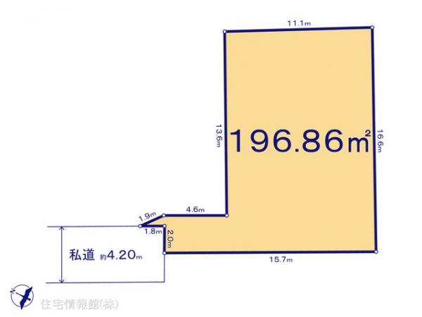 土地 神奈川県大和市上草柳９丁目 小田急江ノ島線鶴間駅 2,280万円