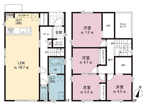 新築戸建 茂原市町保20-5 JR外房線茂原駅 2,990万円