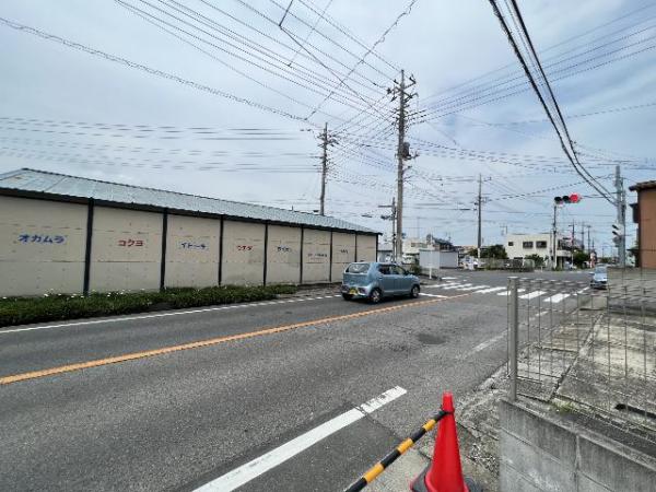 茂原市町保 戸建 前面道路含む現地写真