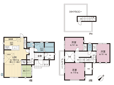 新築戸建 八幡市八幡福禄谷88-4 京阪本線樟葉駅 4,280万円