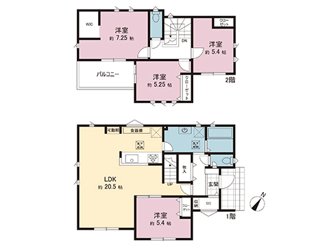 新築戸建 北葛飾郡杉戸町大字堤根4128-13 東武伊勢崎線姫宮駅 3,990万円