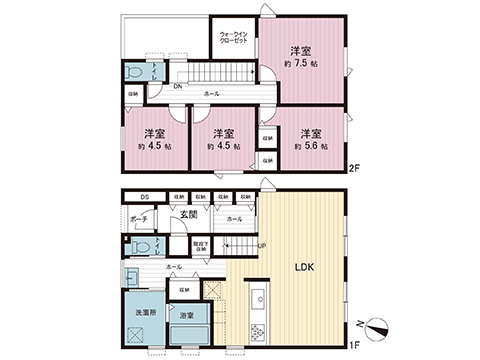 新築戸建 茂原市町保20-5 JR外房線茂原駅 2,990万円
