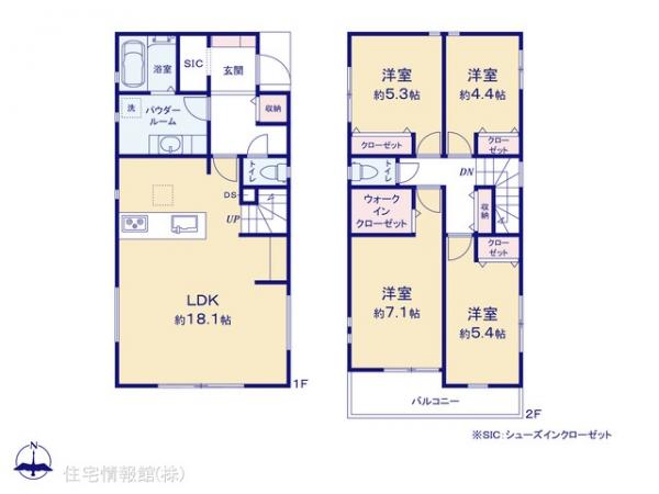 新築戸建 神奈川県横浜市港北区篠原台町7-19 東急東横線白楽駅 7,880万円