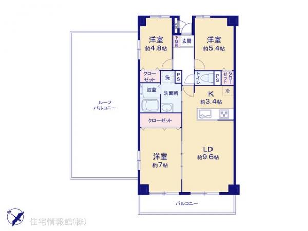 中古マンション 埼玉県川越市岸町１丁目19-1 東武東上線新河岸駅 1,890万円