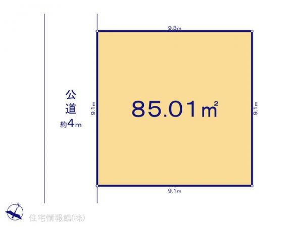 土地 埼玉県川越市むさし野26-25 西武新宿線南大塚駅 1,000万円