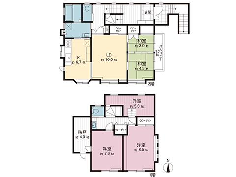 中古戸建 横須賀市池上４丁目 JR横須賀線衣笠駅 2,780万円