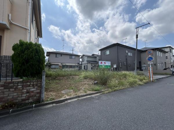 幸手市東五丁目 現地土地写真