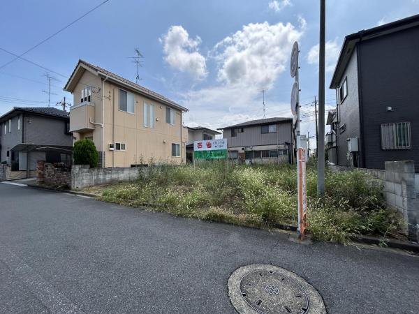 幸手市東五丁目 現地土地写真