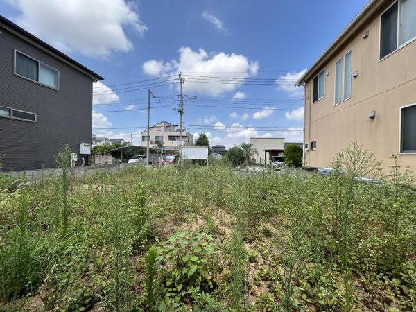 幸手市東五丁目 現地土地写真