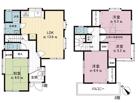 中古戸建 鴻巣市鴻巣 JR高崎線鴻巣駅 1,599万円