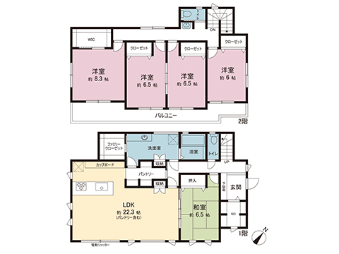 新築戸建 町田市本町田3599-49 小田急線玉川学園前駅 6,980万円