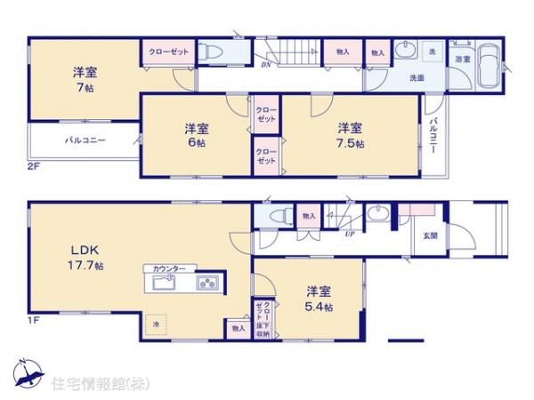 新築戸建 埼玉県川口市朝日３丁目14-12 埼玉高速鉄道南鳩ケ谷駅 4,580万円